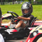 Autumn holidays: Minikart in the morning